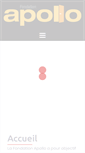 Mobile Screenshot of fondation-apollo.ch
